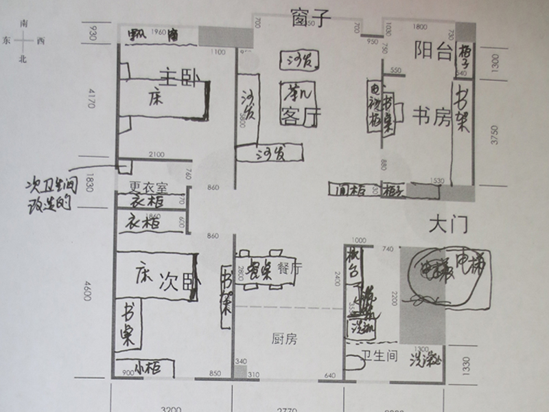 风水培训之平面图断风水